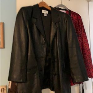 Leather jacket Nordstrom’s label